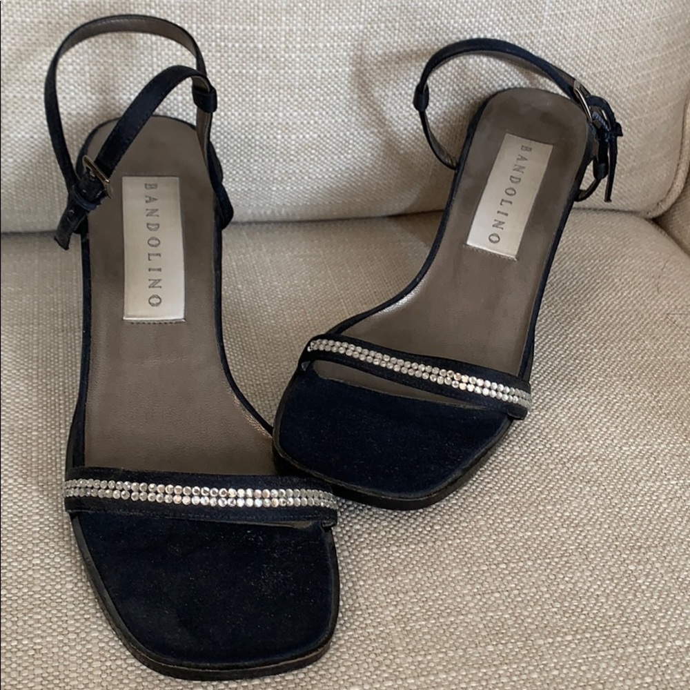 Black dress sandals